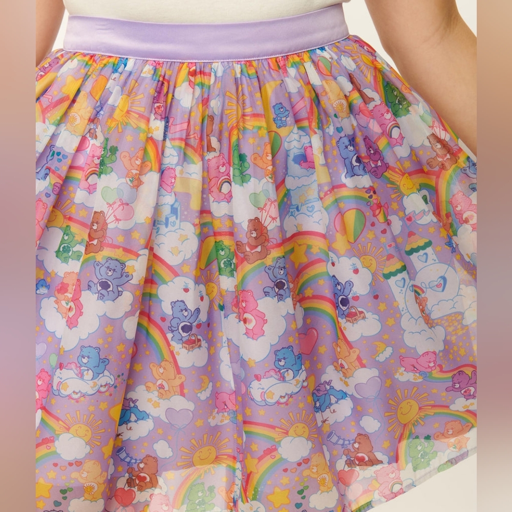 NWT Care Bears Tulle Flare Skirt